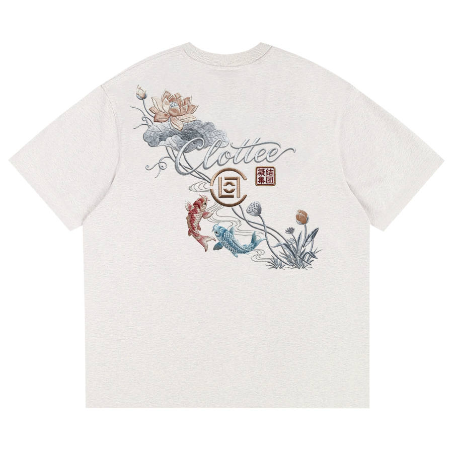 CLOT T Shirts Unisex Crew Neck Moderate Straight Fit