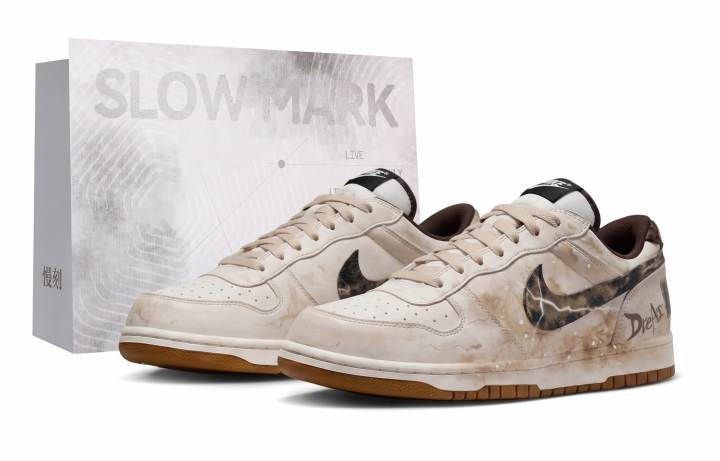 Nike Nike Big Skateboard Shoes Men's Low Top Brown