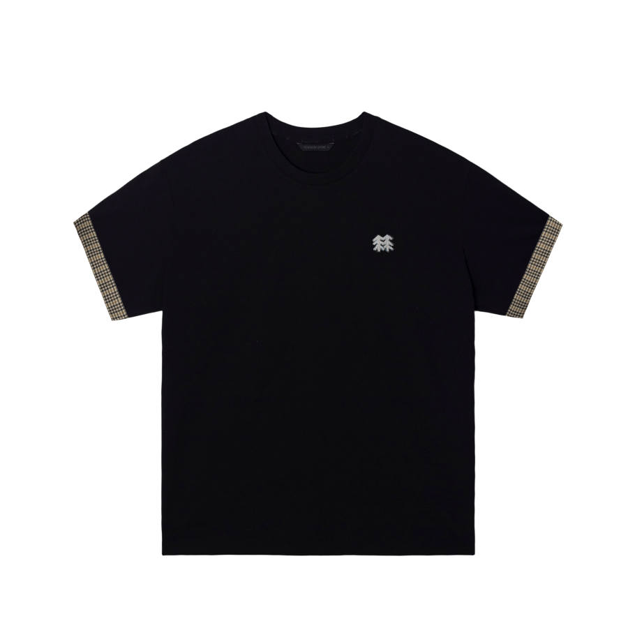 KOLON SPORT T Shirts Unisex Black/Black Crew Neck Moderate