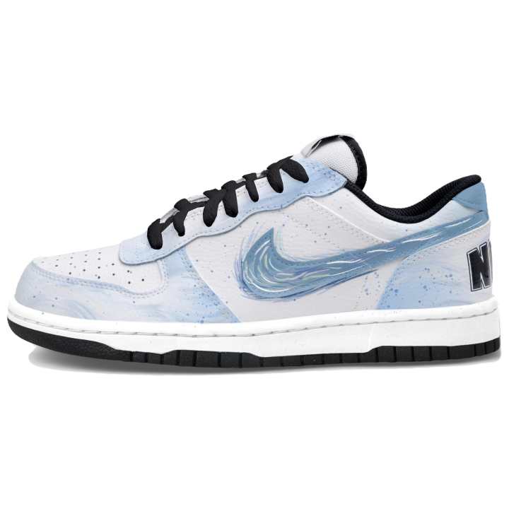 Nike Nike Big Skateboard Shoes Unisex Low Top Blue