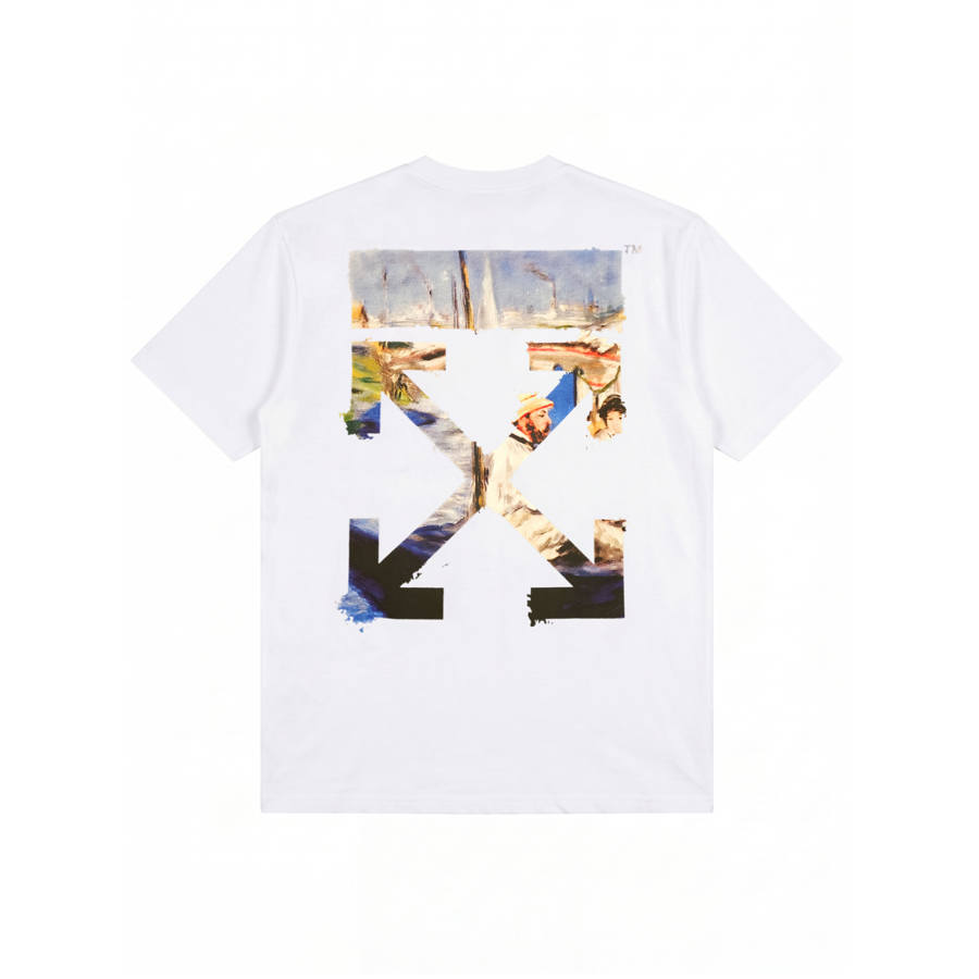 OFF-WHITE OFF WHITE T Shirts Unisex Crew Neck Moderate Straight Fit