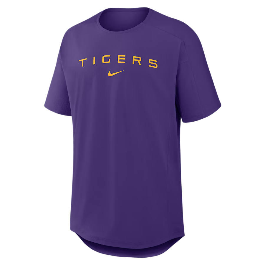 Nike Nike College T Shirts Men's Palace Purple Crew Neck