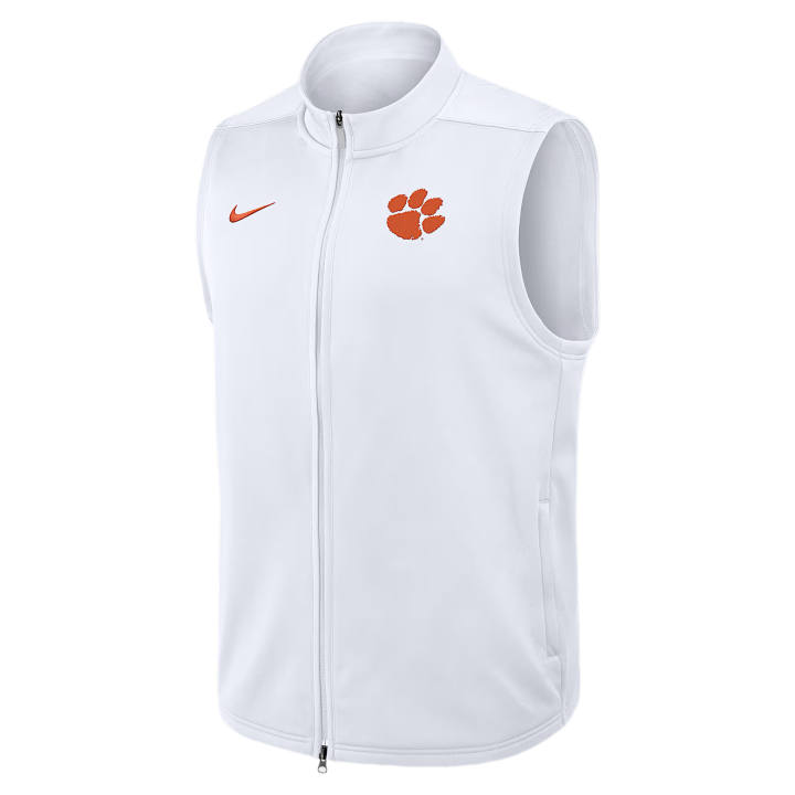 Nike Nike College Vests Men's White Stand Collar