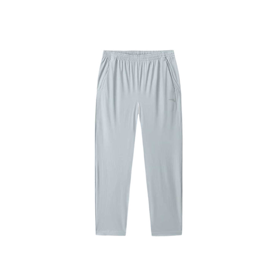 ANTA Variety Training Collection Casual Pants Men's Cloud Gray Thin Straight Fit Pants