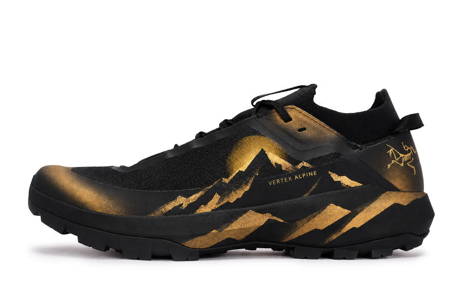 Arcteryx VERTEX ALPINE Mountaineering & Hiking Shoes Women's Low Top Gold