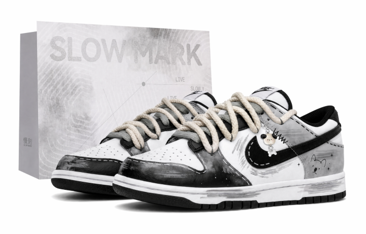 Nike Nike Dunk Skateboard Shoes Men's Low Top Black