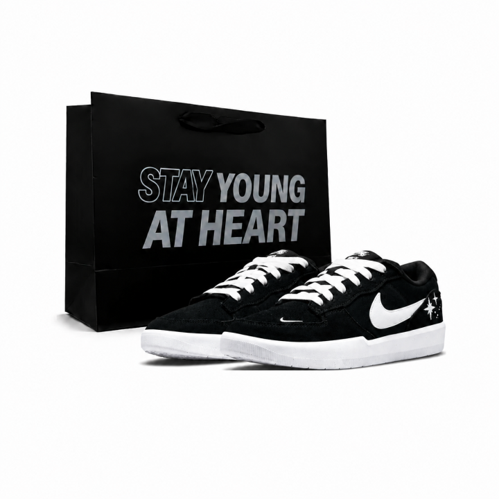 Nike Nike SB Force 58 Skateboard Shoes Unisex Low Top White