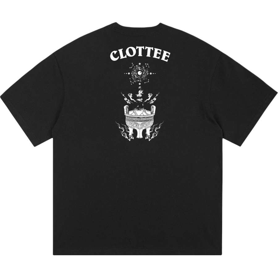 CLOT T Shirts Unisex Crew Neck Moderate Straight Fit