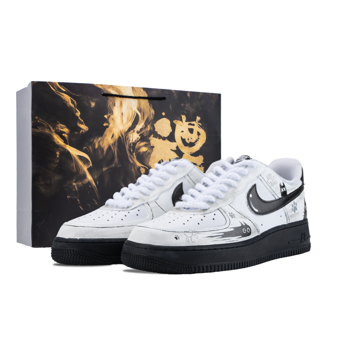 Nike Nike Air Force 1 Skateboard Shoes Unisex Low Top White/Black