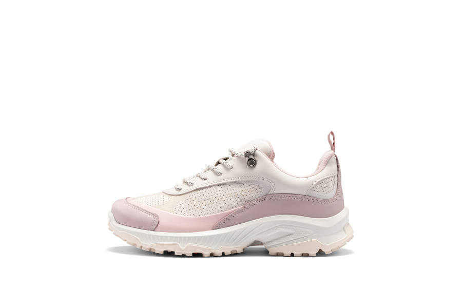 Ecco Ecco RECEPTOR XP Casual Shoes Women's Low Top Pink & White Patchwork