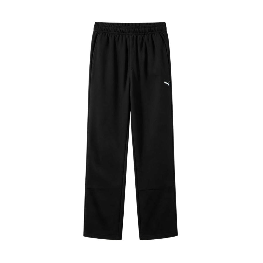 PUMA Casual Pants Men's Black Moderate Straight Fit Pants