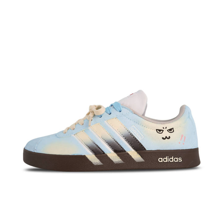 Adidas Adidas VL COURT 2.0 German Army Trainers Unisex Low Top Blue/Yellow/White