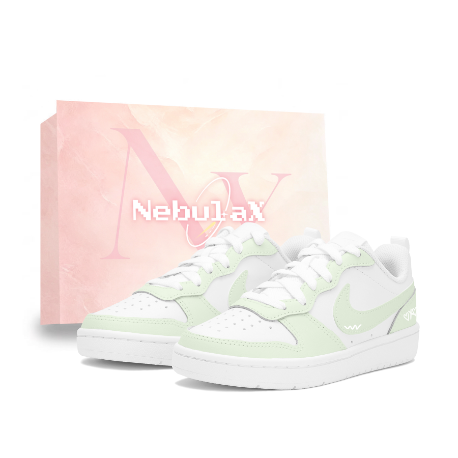 Nike Nike Court Borough Skateboard Shoes Women's Low Top Green