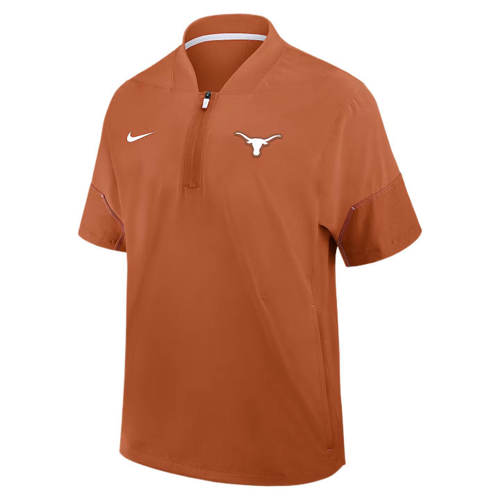 Nike Nike Jackets Men's Desert Orange/White Color Baseball Collar Moderate