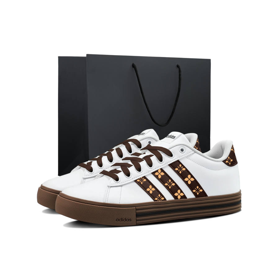 Adidas Adidas Daily 4.0 Skateboard Shoes Unisex Low Top Brown