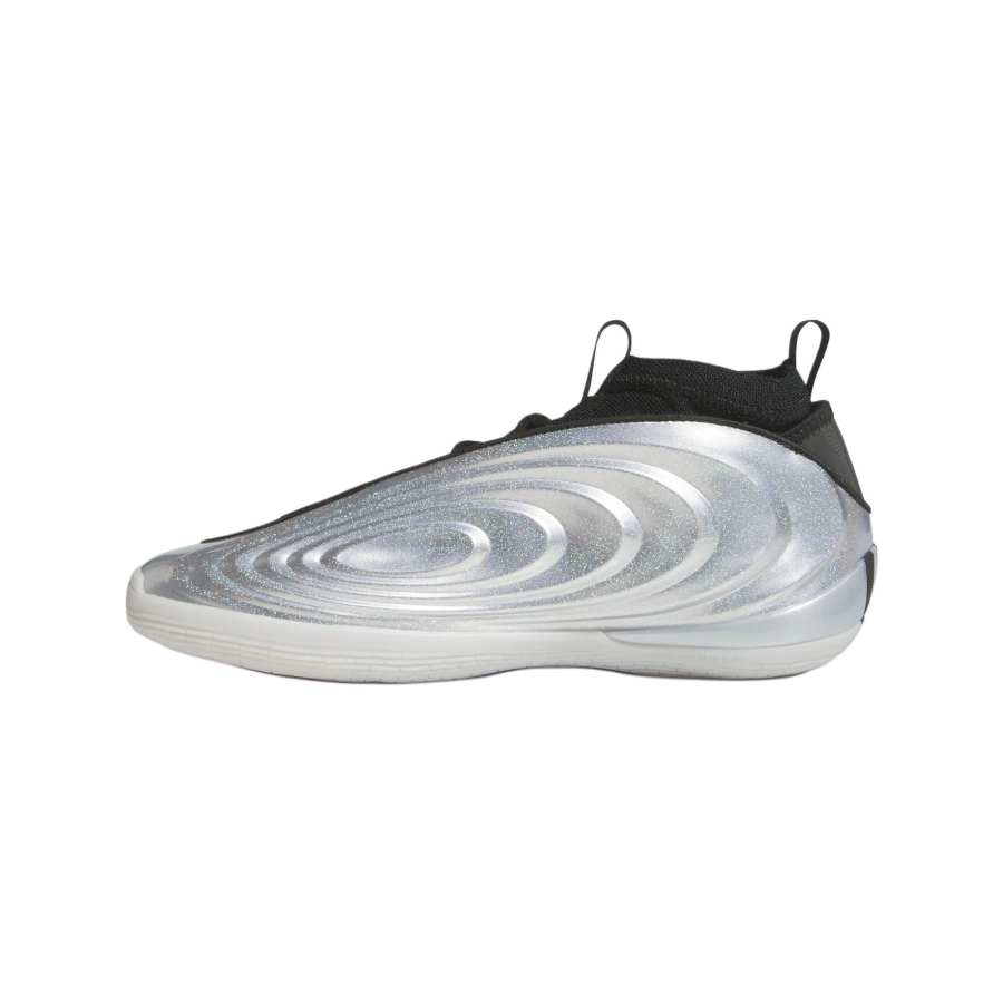 Adidas Adidas Harden Vol.10 Abrasion Resistant Rebound Mid top Basketball Shoes Unisex Silver Black