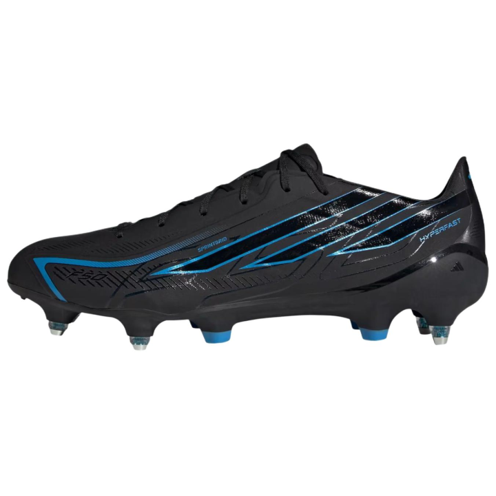 Adidas Adidas F50 Soccer Shoes Unisex Core Black/Glossy Finish Blue