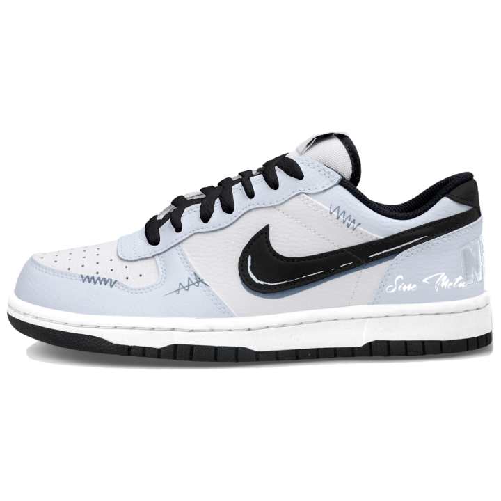 Nike Nike Big Skateboard Shoes Unisex Low Top Blue