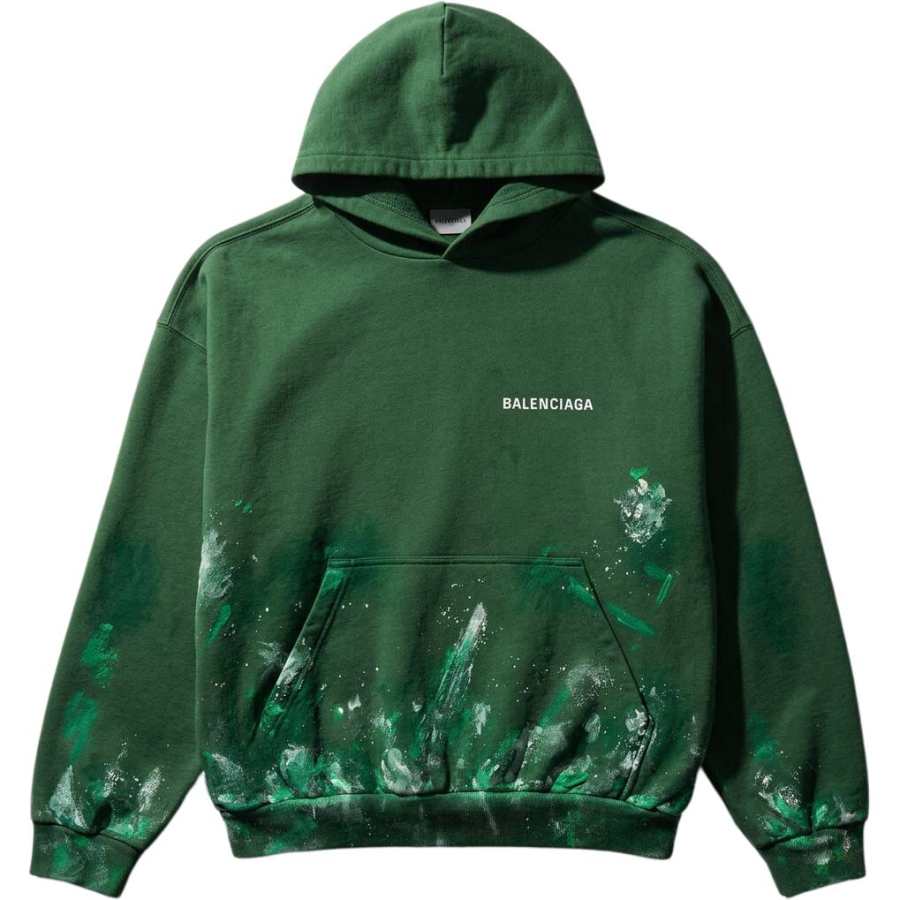 Balenciaga Sweatshirts Men's Jasper Hooded Non Detachable Moderate
