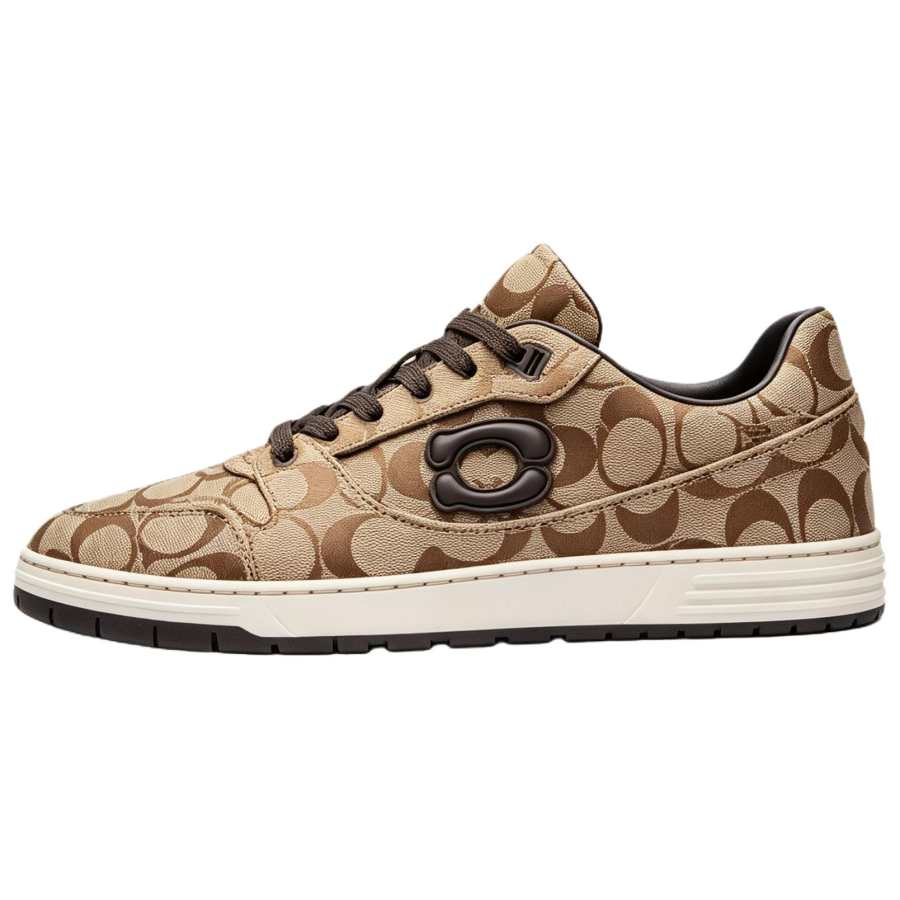 COACH Soho Skateboard Shoes Women's Low Top Brown