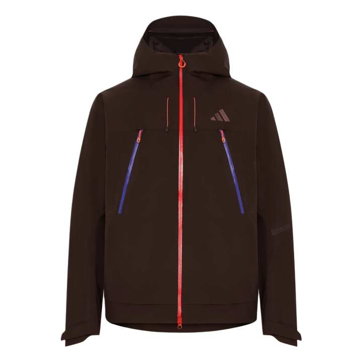 Adidas Adidas XPLORIC Jackets Men's Aurora Coffee Hooded Non Detachable Moderate