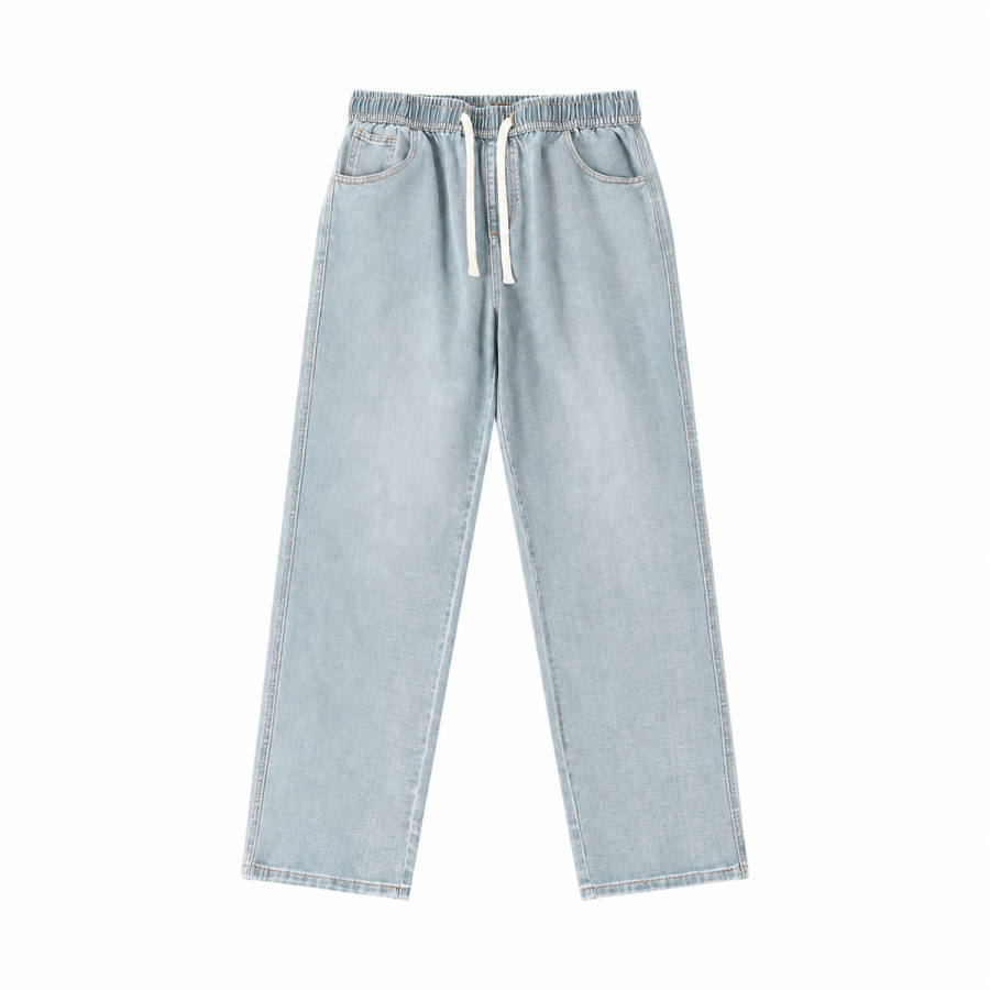 Tonlion Jeans Men's Moderate Straight Fit Pants