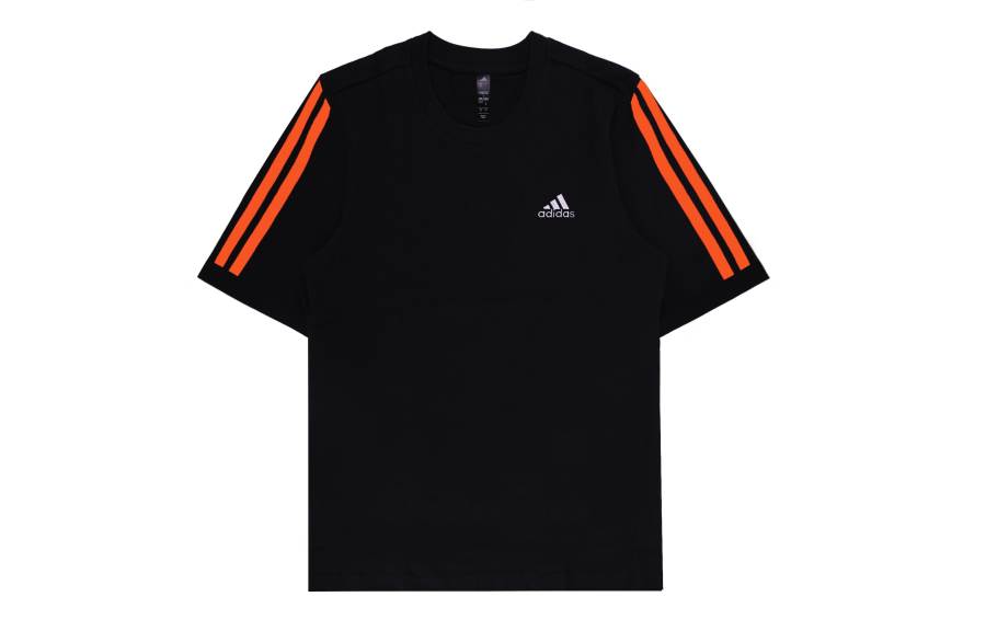 Adidas Adidas MUST HAVES T Shirts Unisex Black Crew Neck Moderate Straight Fit