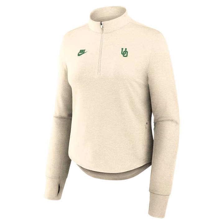 Nike Nike Dri Fit College Sweatshirts Women's Natural Stand Collar Moderate