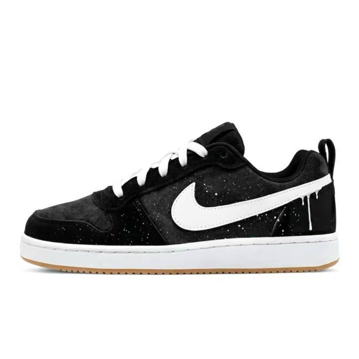 Nike Nike Court Borough Skateboard Shoes Men's Low Top White/Black