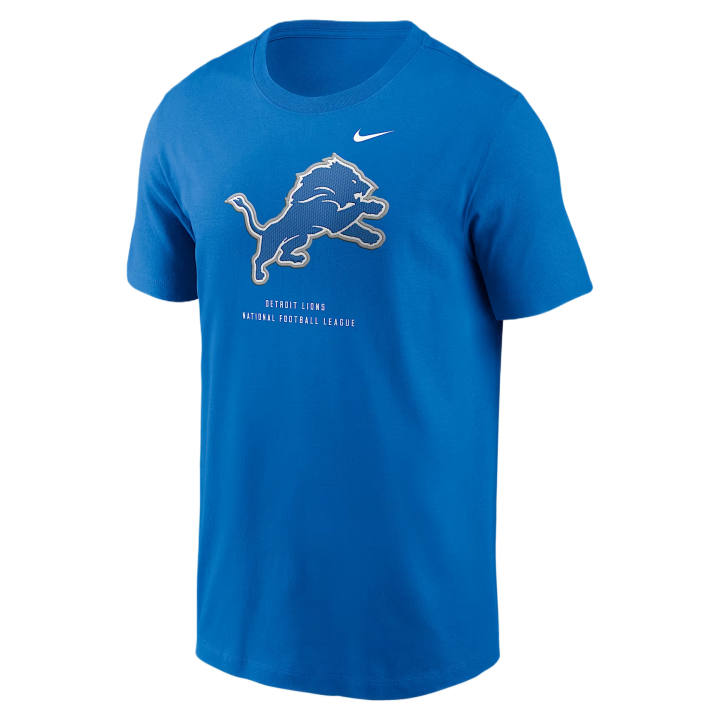 Nike Nike NFL T Shirts Men's Blue Crew Neck Moderate