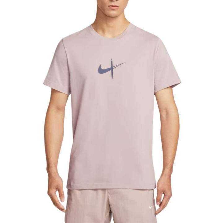 Nike Nike Running T Shirts Men's Lunar Dust Crew Neck Moderate