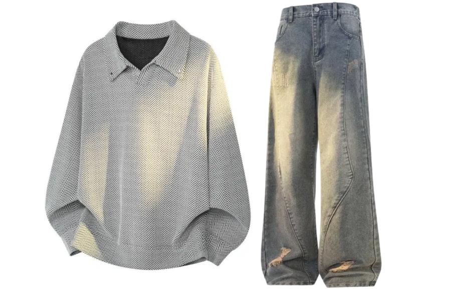 GWAF Casual Sportswear Unisex Lapel Moderate
