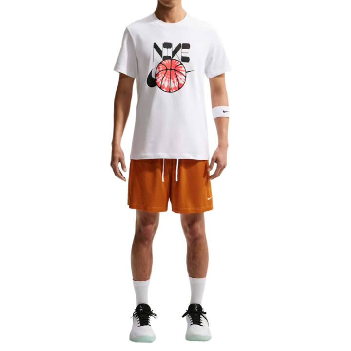 Nike Nike T Shirts Men's White Crew Neck Moderate