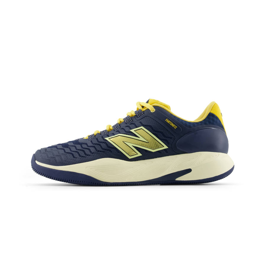 New Balance New Balance Fresh Foam X Ct Rally V2 Tennis Shoes Men's Low Top Navy Blue/Gold