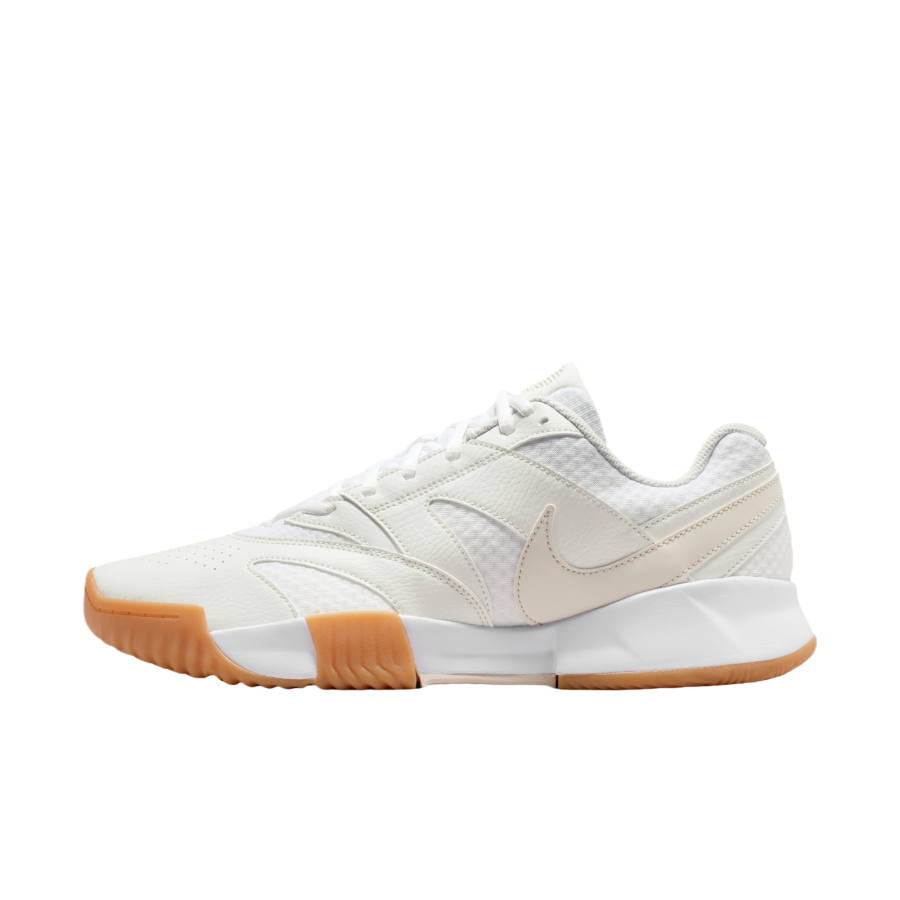 Nike Nike Court Lite 4 Tennis Shoes Men's Low Top White/Peak White/Linen/Light Orewood Brown
