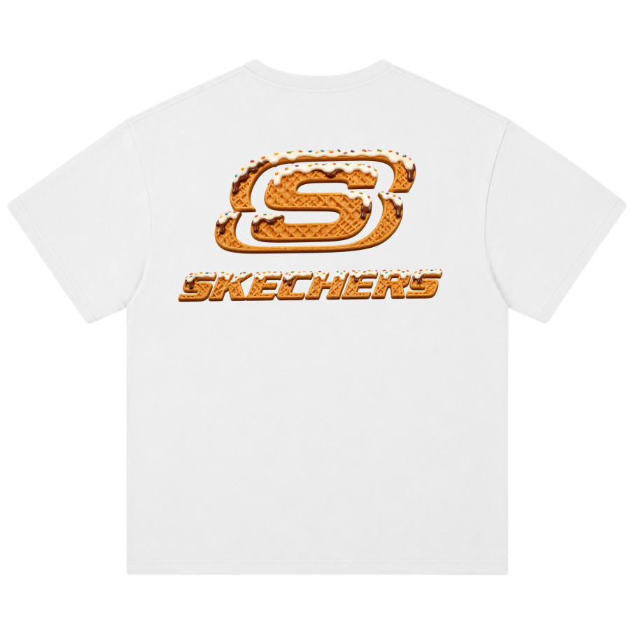 Skechers T Shirts Unisex Crew Neck Moderate Straight Fit