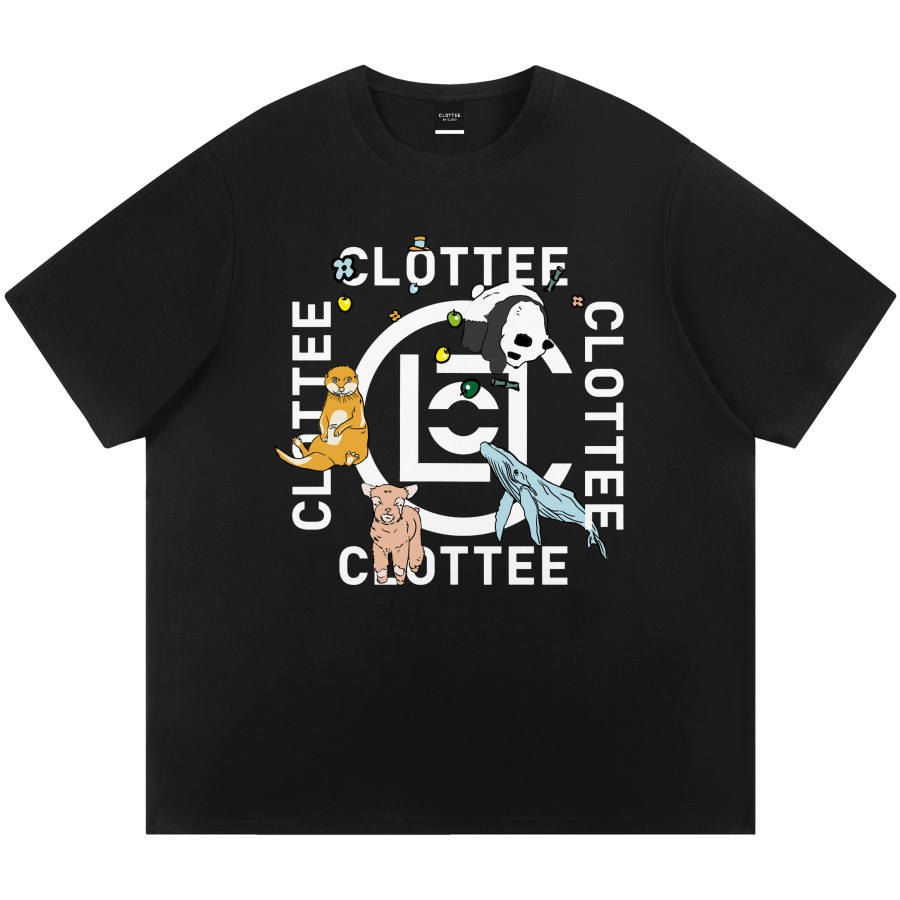 CLOT T Shirts Unisex Crew Neck Moderate Straight Fit