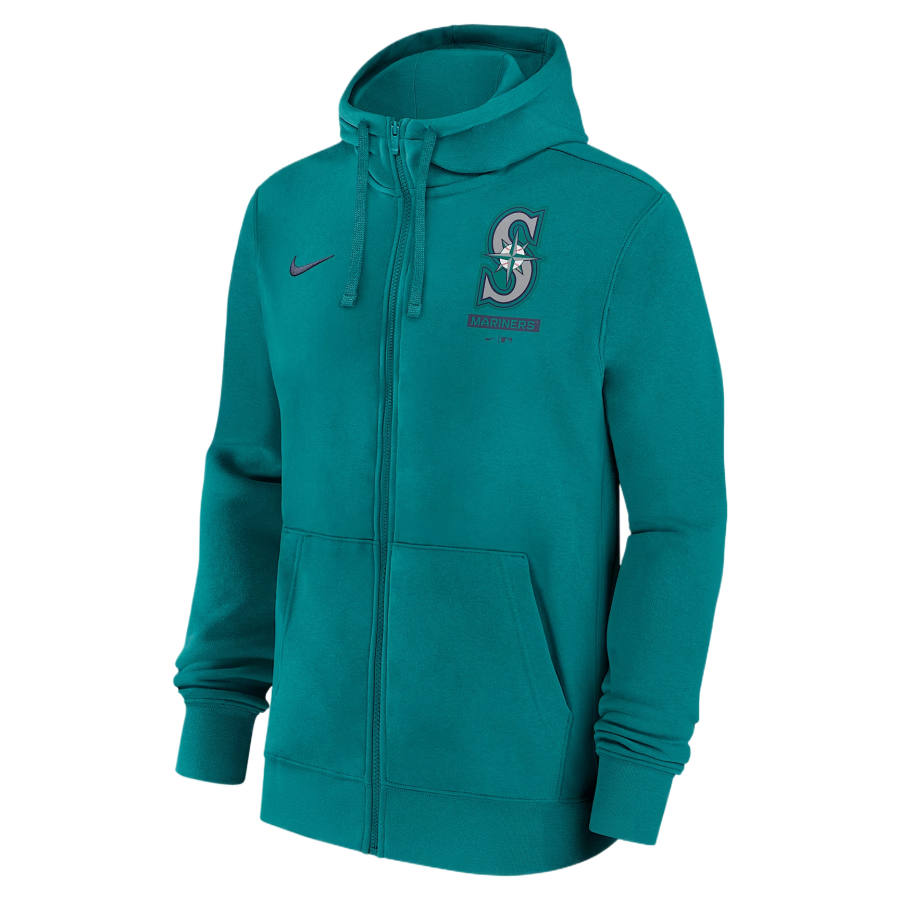 Nike Nike X MLB Sweatshirts Men's Turquoise Hooded Non Detachable Moderate