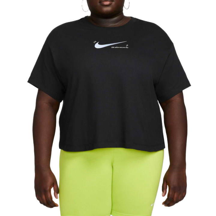 Nike Nike Sportswear T Shirts Women's Black Crew Neck