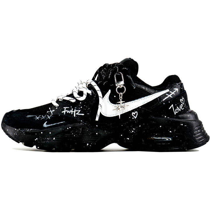 Nike Nike Air Max Fusion Running Shoes Men's Low Top White/Black