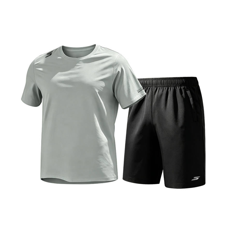 Skechers Casual Sportswear Unisex Crew Neck Moderate