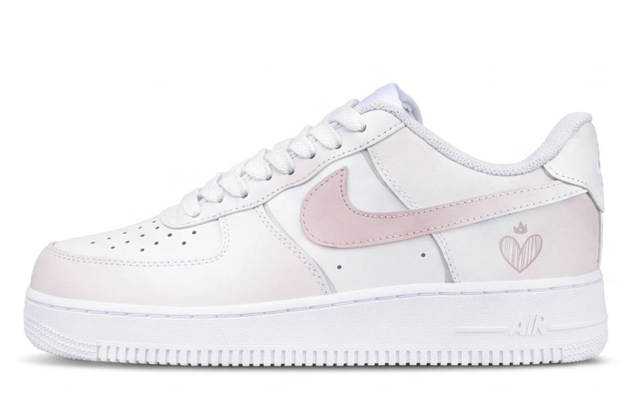 Nike Nike Air Force 1 Skateboard Shoes Unisex Low Top Cherry Blossom Soft Pink