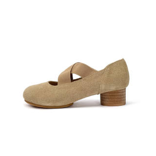 Barbie Mary Jane Shoes Women's Apricot