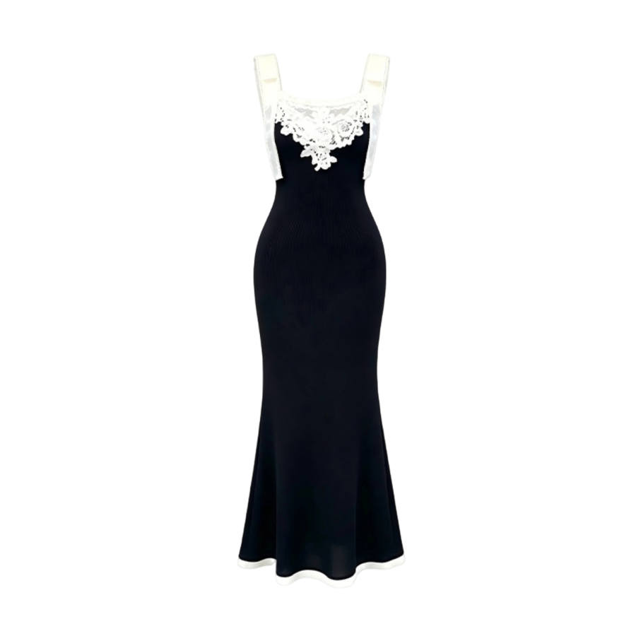 TUSHIFEI Sleeveless Dresses Women's Image Color Camisole Moderate Long Skirt Bodycon Skirt