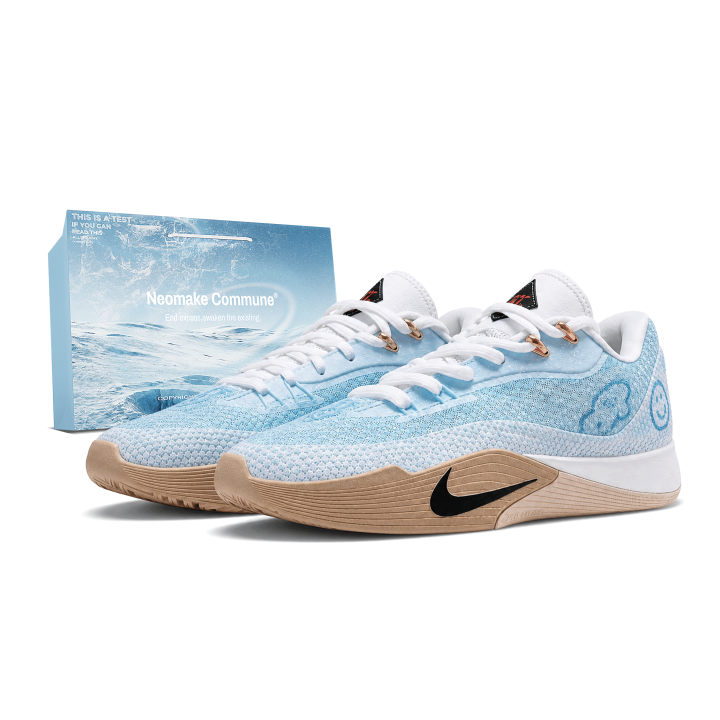 Nike Nike S.T. Flare Basketball Shoes Unisex Low Top Blue White