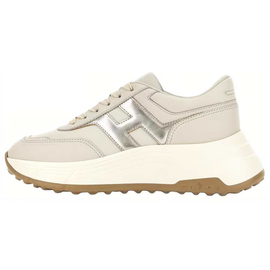 HOGAN Hi Fi Low top Casual Shoes Women's Ecru