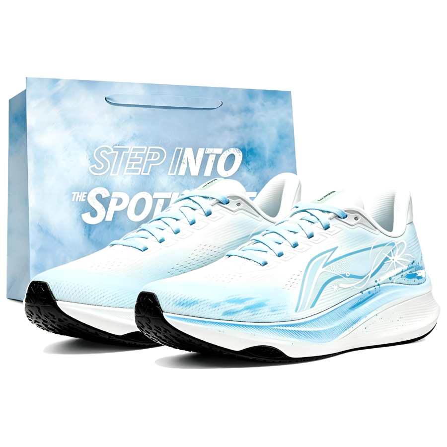 Li-Ning Li Ning Red Hare 9 Running Shoes Unisex Low Top Blue