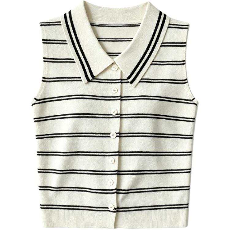 CHARM GLOW Knitwear Women's Lapel Moderate A Line