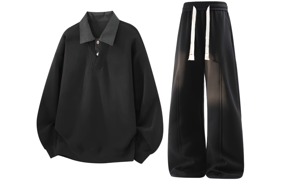 GWAF Casual Sportswear Unisex Lapel Moderate