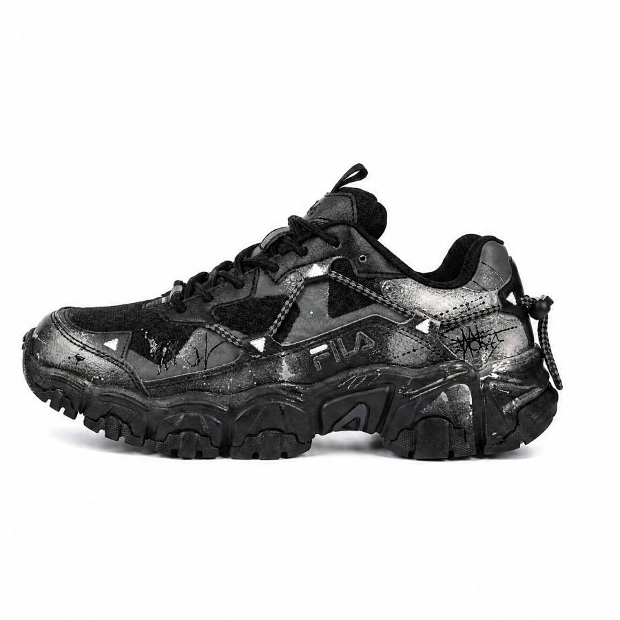 FILA RUNNING Casual Shoes Unisex Low Top Black